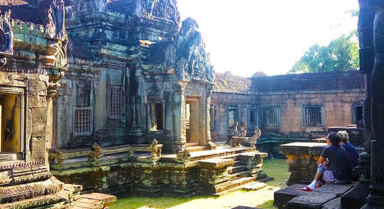 Banteay Srei Temple Interior